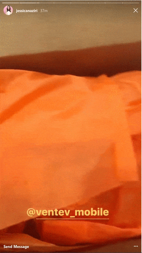 Jessica Naziri Instagram Story