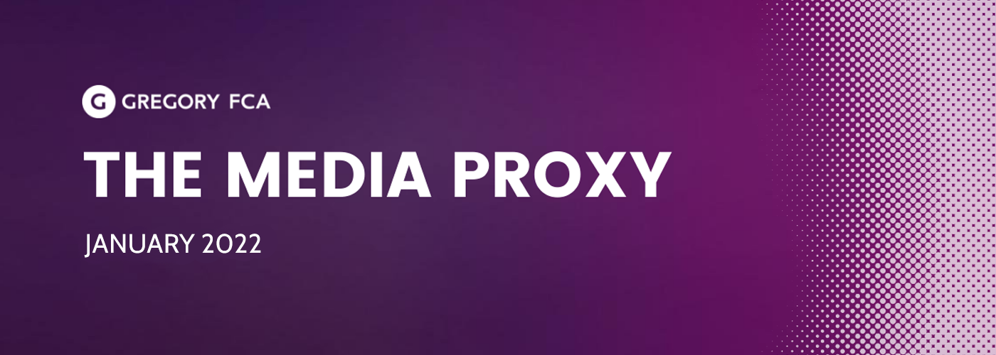 MEDIA PROXY – Header – January The Media Proxy | January 2022