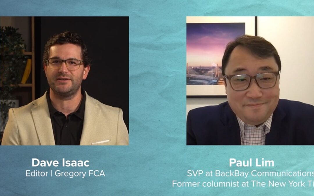 How to Build Better Media Relationships: A Q&A with BackBay Communications SVP (and Former New York Times Columnist) Paul Lim