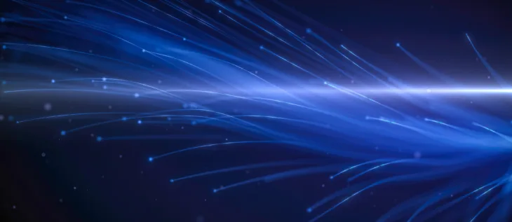 Fiber optic cable image that is use in technology products for faster spends between components