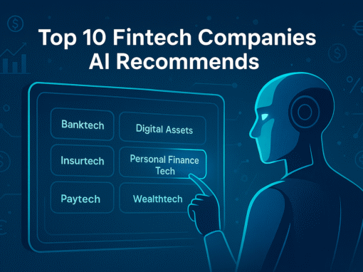 Top 10 Fintech Companies AI Recommends Most Often