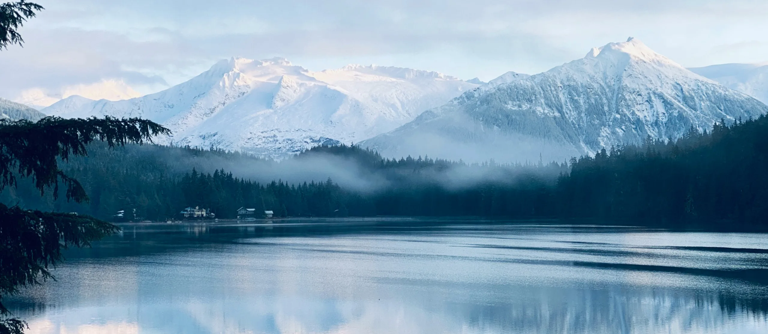 Alaska Permanent Fund Corporation Image of mountains in Alaska from the offices of Alaska Permanent Fund Corporation