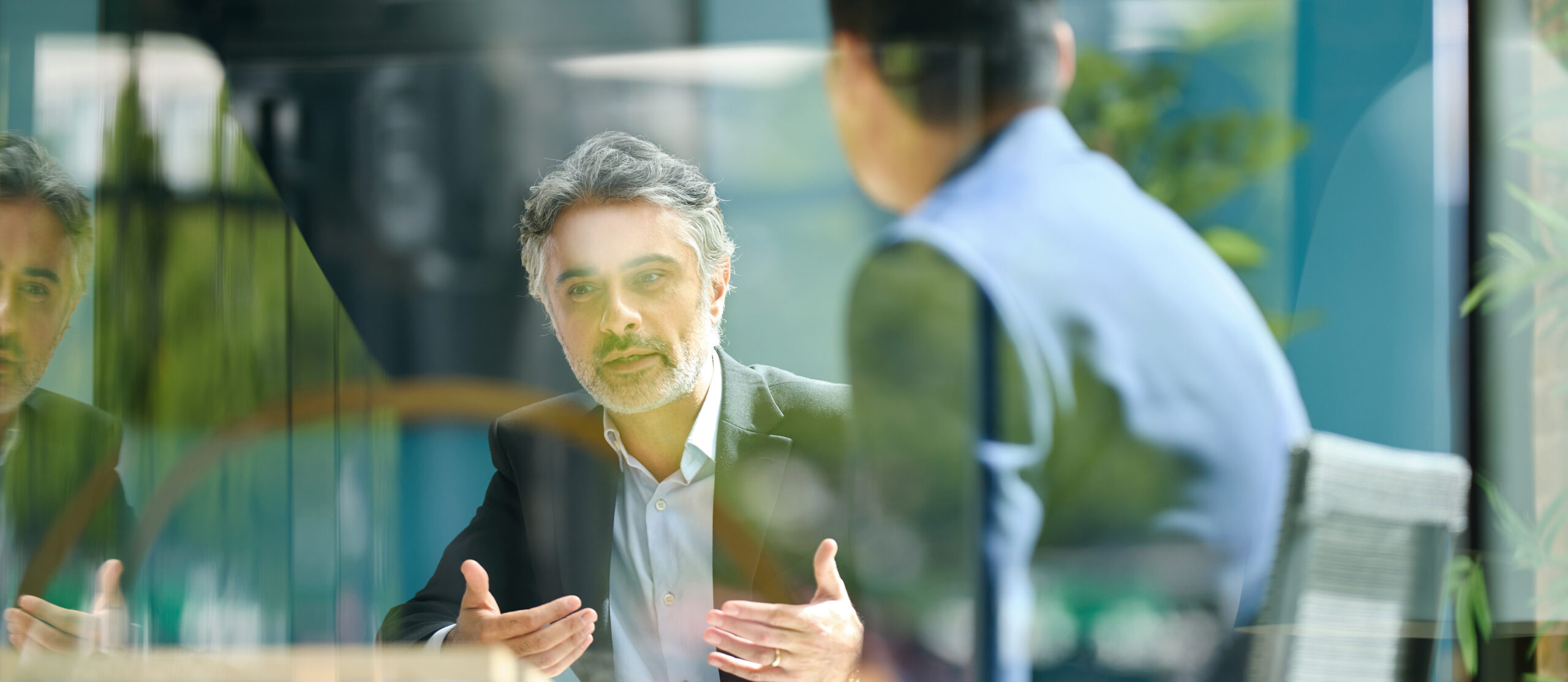 Meketa Investment Group An advisor working with clients at Meketa Investment Group