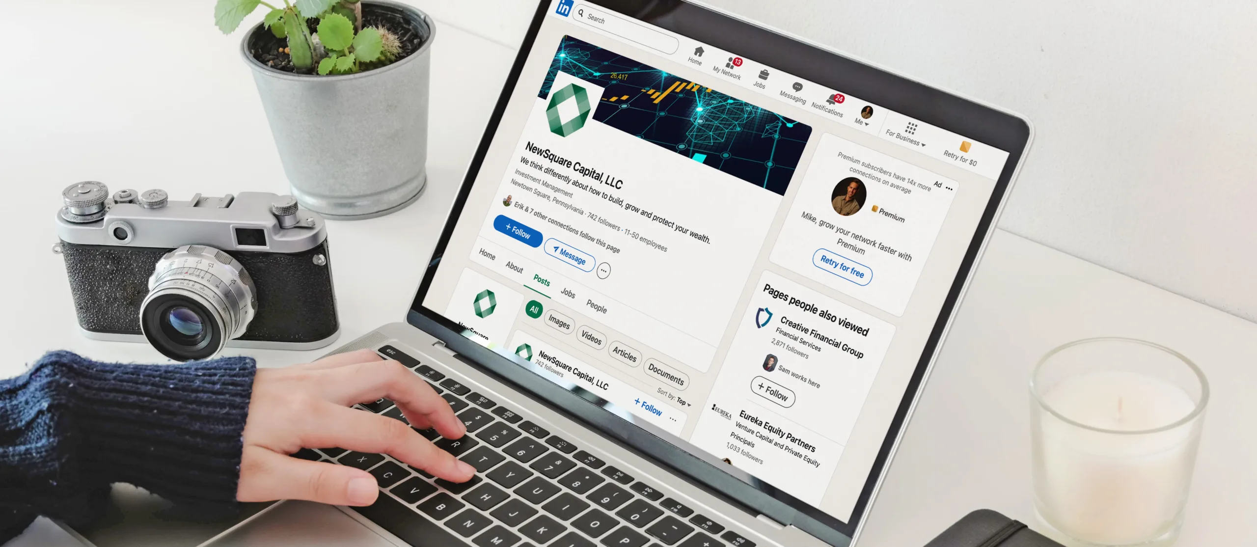 NewSquare Capital User on the NewSquare Capital social page