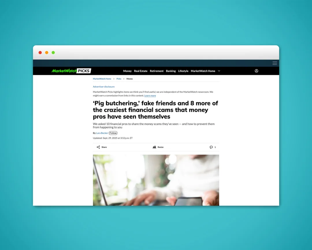 MarketWatch coverage that Gregory obtained for Citadel Credit Union
