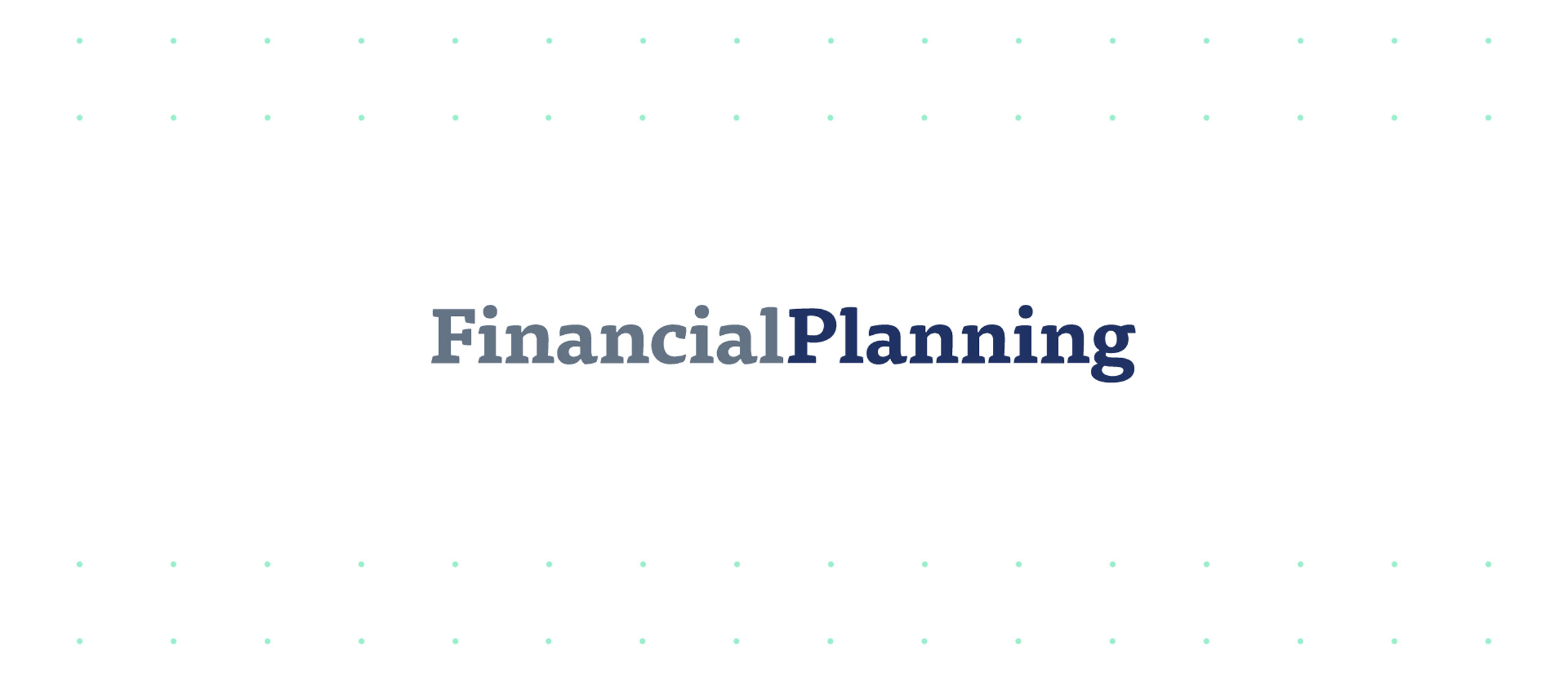 Financial Planning logo on a light background featured in an article discussing RIA marketing funnel strategies with insights from Gregory CEO Joe Anthony.