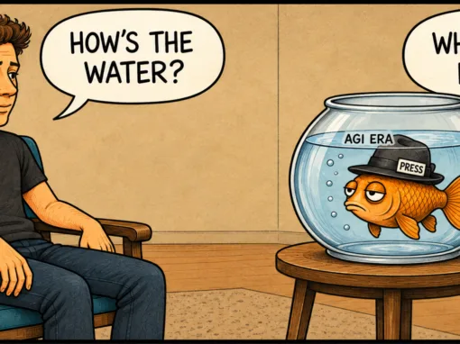 Water, Water Everywhere: The Media Is Swimming in the AGI Era and Can’t See It