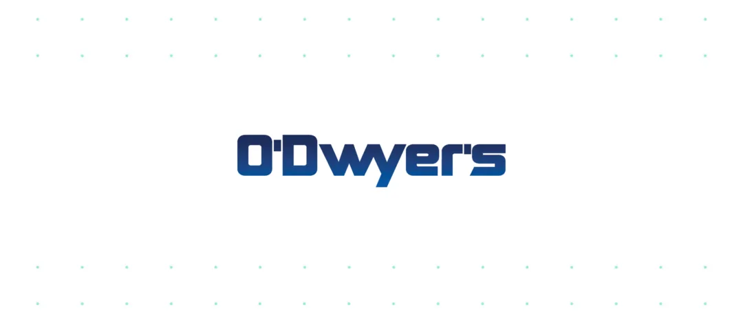 O'Dwyer's logo in a Gregory News post on Joe Anthony's article about financial services expertise and human judgment in the age of AI.